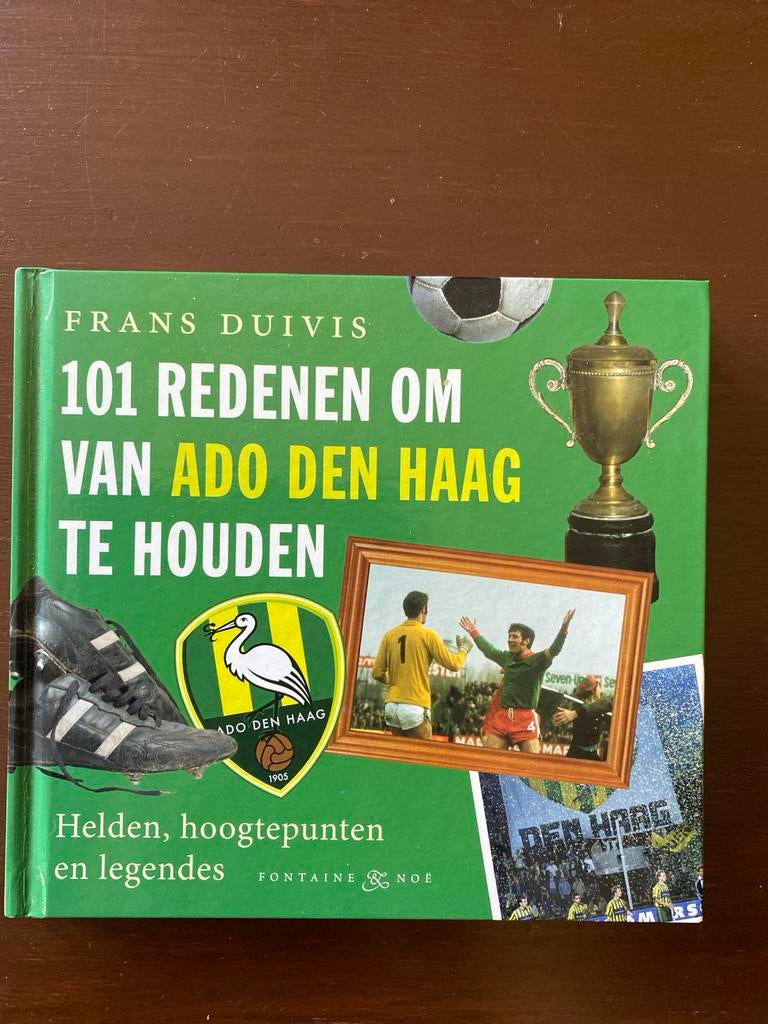 F. Duivis - 101 redenen om van ADO Den Haag te houden, Verzenden, F. Duivis, Lopen en Fietsen, Zo goed als nieuw