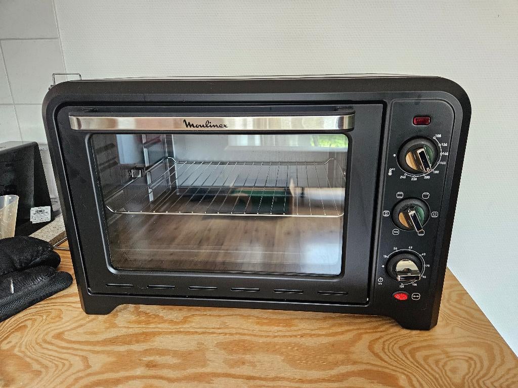 Oven - Moulinex Optimo OX485810 (gekocht december 2025), Witgoed en Apparatuur, Ovens, Ophalen, Minder dan 45 cm, Hete lucht, Zo goed als nieuw