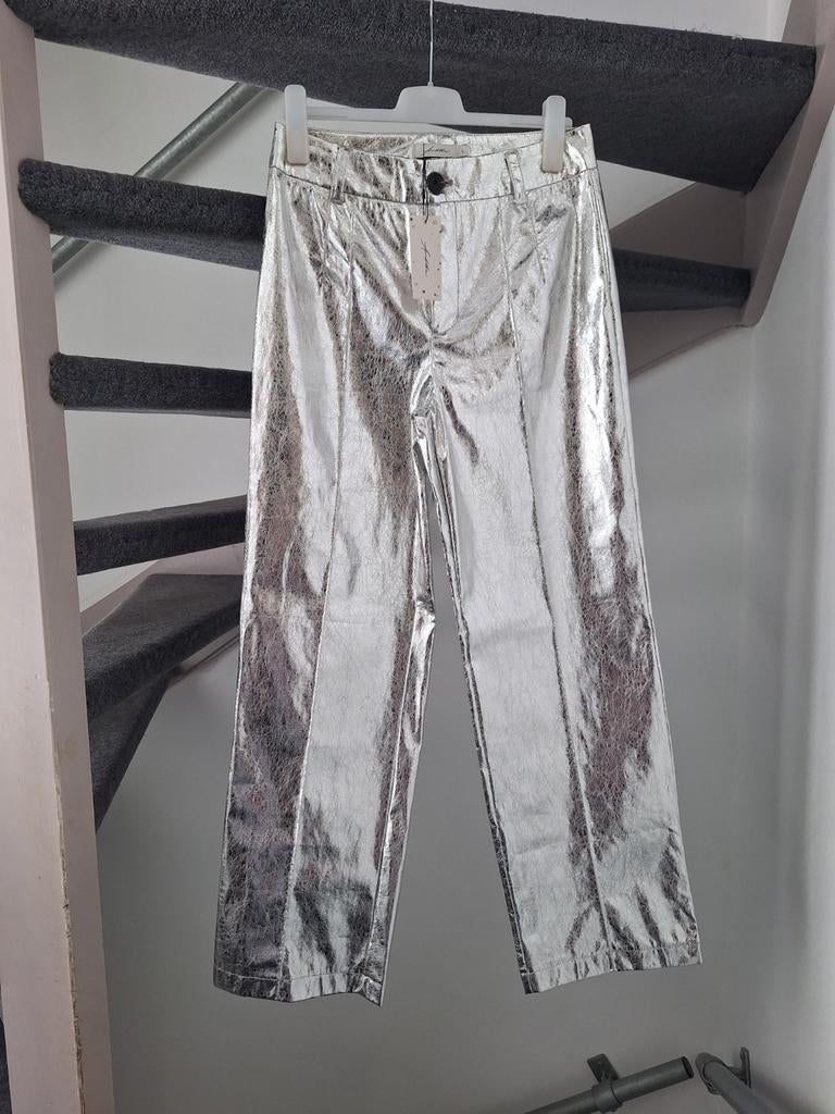Ambika metallic broek maat 40, Maat 38/40 (M), Overige kleuren, Nieuw, Ophalen of Verzenden
