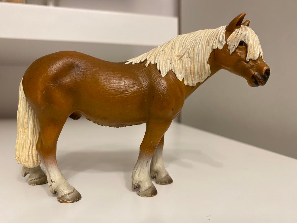 Schleich Haflinger ~ 13280, Verzamelen, Ophalen of Verzenden, Paard, Beeldje of Figuurtje