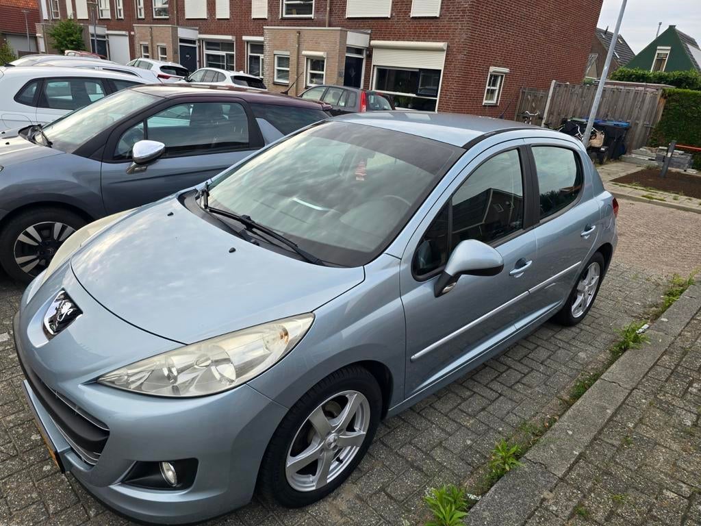 Peugeot 207 1.4 VTI 16V 5DRS 2011 Blauw, Auto's, Voorwielaandrijving, Stof, 1064 kg, Blauw