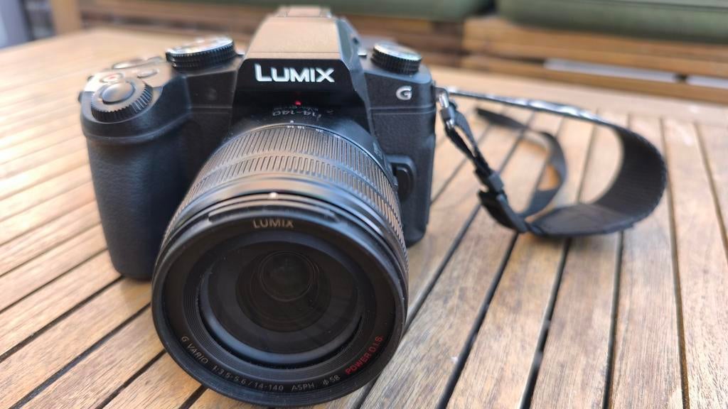 Panasonic Lumix DMC-G8 met 14-140mm lens en accessoires, Ophalen of Verzenden, Overige Merken, 8 keer of meer