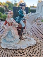 Beeld man vrouw paard, Ophalen