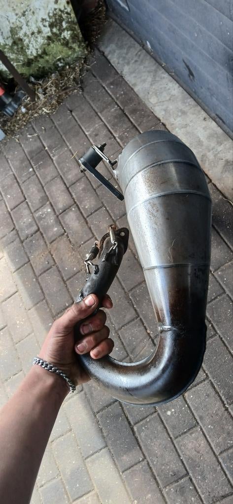 Leonivince uitlaat Derbi Senda, Fietsen en Brommers, Brommeronderdelen | Algemeen, Ophalen of Verzenden, Uitlaat