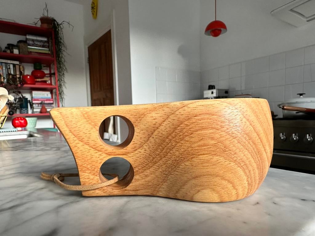 Kuksa Sami Lapland Mok Hout Nieuw, Nieuw, Ophalen of Verzenden, X, X