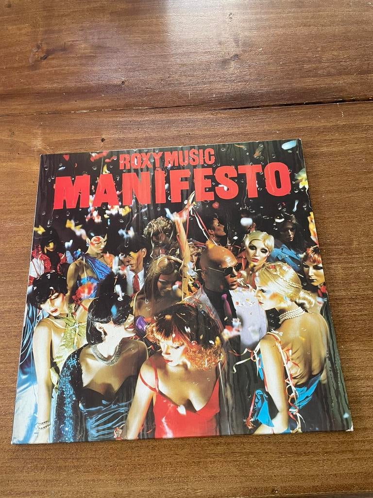 Roxy Music - Manifesto Lp, Ophalen of Verzenden, Zo goed als nieuw, 12 inch, Poprock