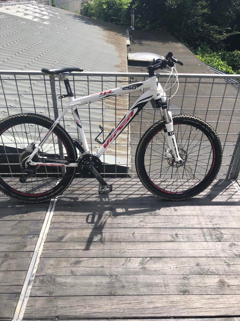 Viper 250 Mountainbike - Shimano Deore - Wit/Zwart, Gebruikt, Hardtail, Heren, Ophalen