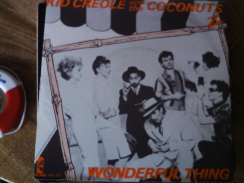 kid creole / coconuts - wonderful thing  9a, 7 inch, Single, Ophalen of Verzenden, Zo goed als nieuw