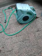 Tuinslang haspel 10 15 meter slang, Ophalen of Verzenden, Tuinslang