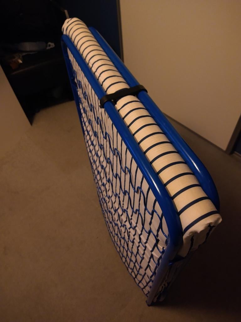 Logeerbed opvouwbaar, Huis en Inrichting, Slaapkamer | Matrassen en Bedbodems, Ophalen, Gebruikt