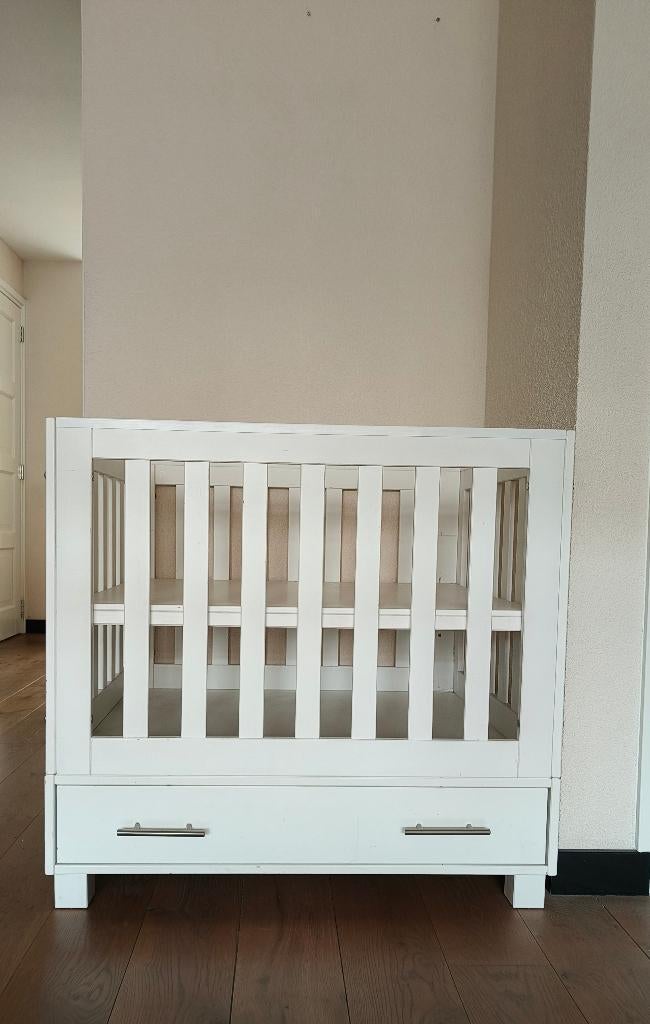 Box wit, Kinderen en Baby's, Boxen, Ophalen, Gebruikt, Rechthoekig, In hoogte verstelbaar