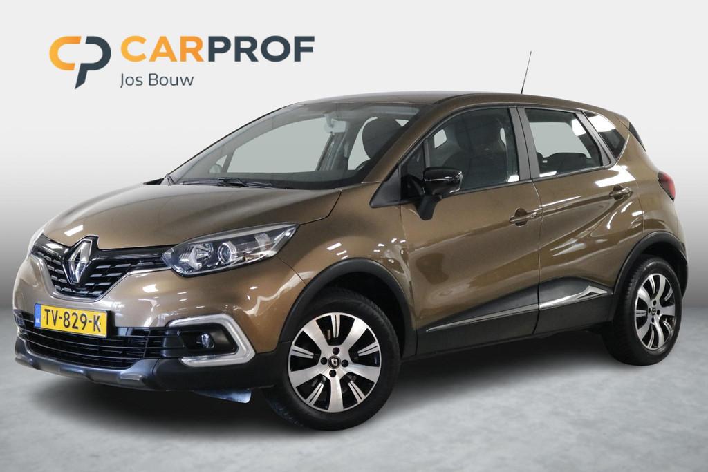 Renault Captur 1.2 TCe Limited Automaat! Airco | Cruise Cont, Auto's, Stof, Gebruikt, Euro 6, 4 cilinders