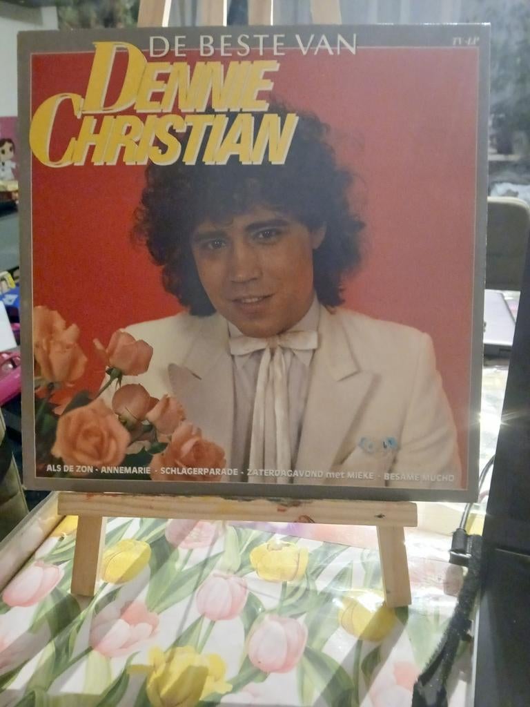 De Beste Van Dennie Christian lp, Ophalen of Verzenden, Gebruikt, 12 inch, Levenslied of Smartlap