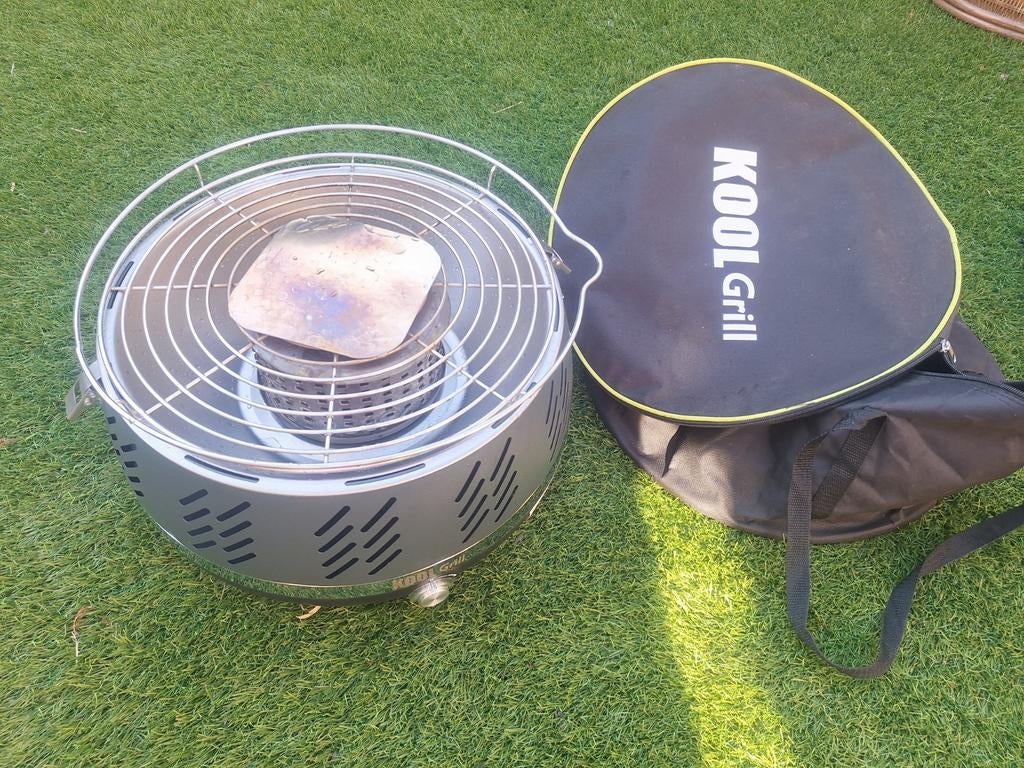 Kool Grill draagbare bbq met ventilator en, Ophalen of Verzenden, Zo goed als nieuw, Kool Grill