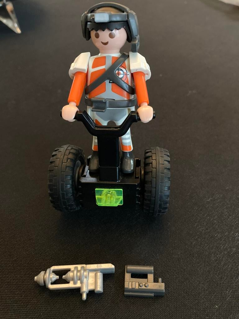 Playmobil top agents op balance board., Ophalen of Verzenden, Zo goed als nieuw