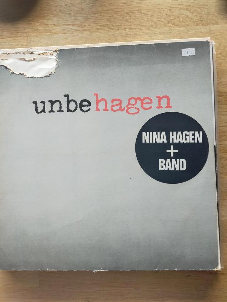 Nina Hagen , unbehagen, Cd's en Dvd's, Vinyl | Rock, Zo goed als nieuw, Poprock, 12 inch, Ophalen of Verzenden