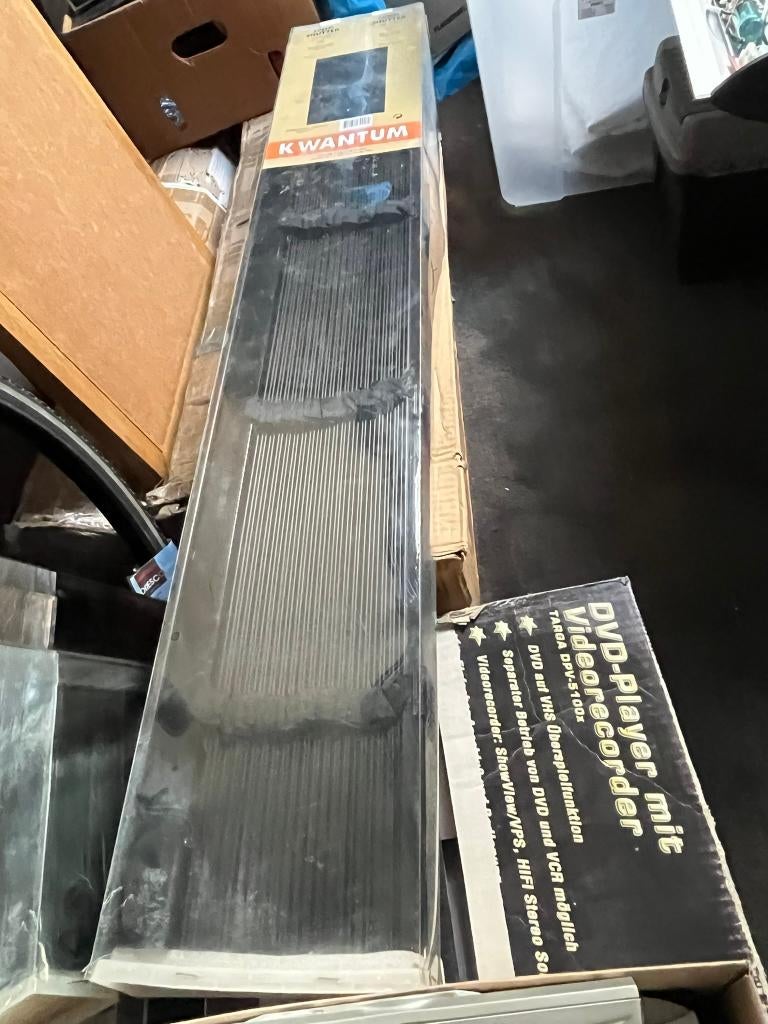 1 Jaloezie 50 mm PVC  zwart, 100 tot 150 cm, Zwart, Nieuw, Ophalen of Verzenden