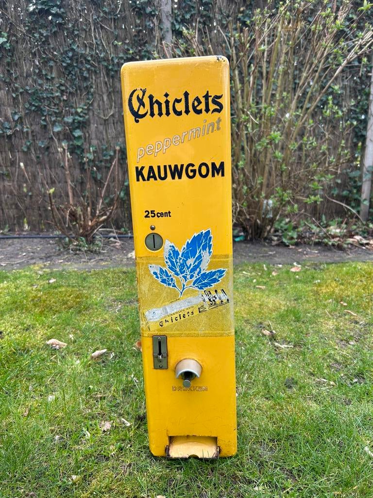 Super mooie complete Chiclets automaat, Ophalen of Verzenden, Zo goed als nieuw
