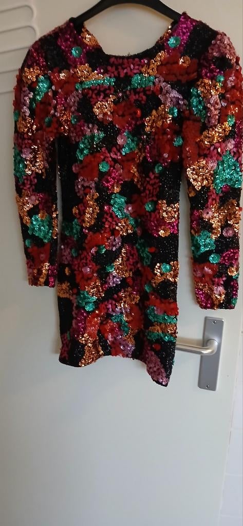ZARA feestelijke jurk erg mooi mt 38, Overige kleuren, Verzenden, Nieuw, Boven de knie