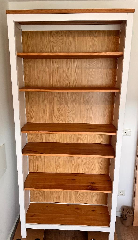 Boekenkast Hemnes, Huis en Inrichting, Kasten | Boekenkasten, Zo goed als nieuw, 50 tot 100 cm, 150 tot 200 cm, 25 tot 50 cm, Met plank(en)
