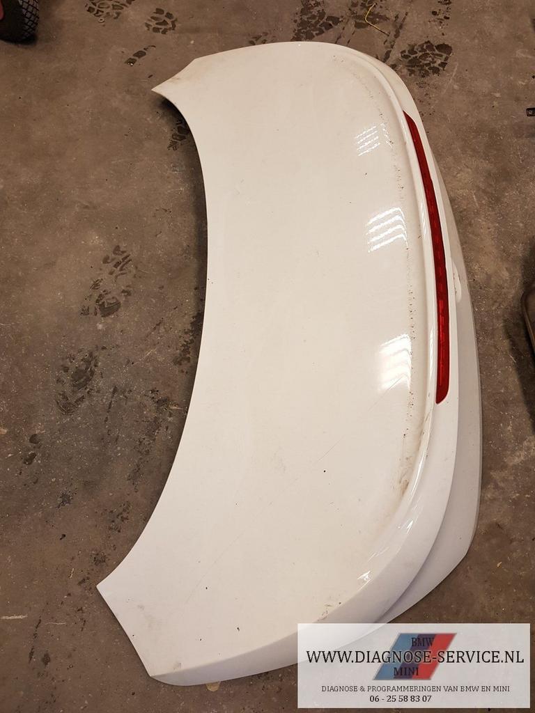 BMW 6er Coupe E63 M6 LCI Achterklep bj 2008 wit, Ophalen, Gebruikt, -, Achter