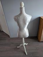 Stijlvolle Paspop / Etalagepop - Crème met Patroon, Ophalen of Verzenden, Zo goed als nieuw