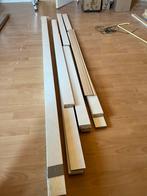 Plinten mdf folie overtrokken. 12 m., Ophalen of Verzenden, Zo goed als nieuw, Mdf, 200 tot 250 cm