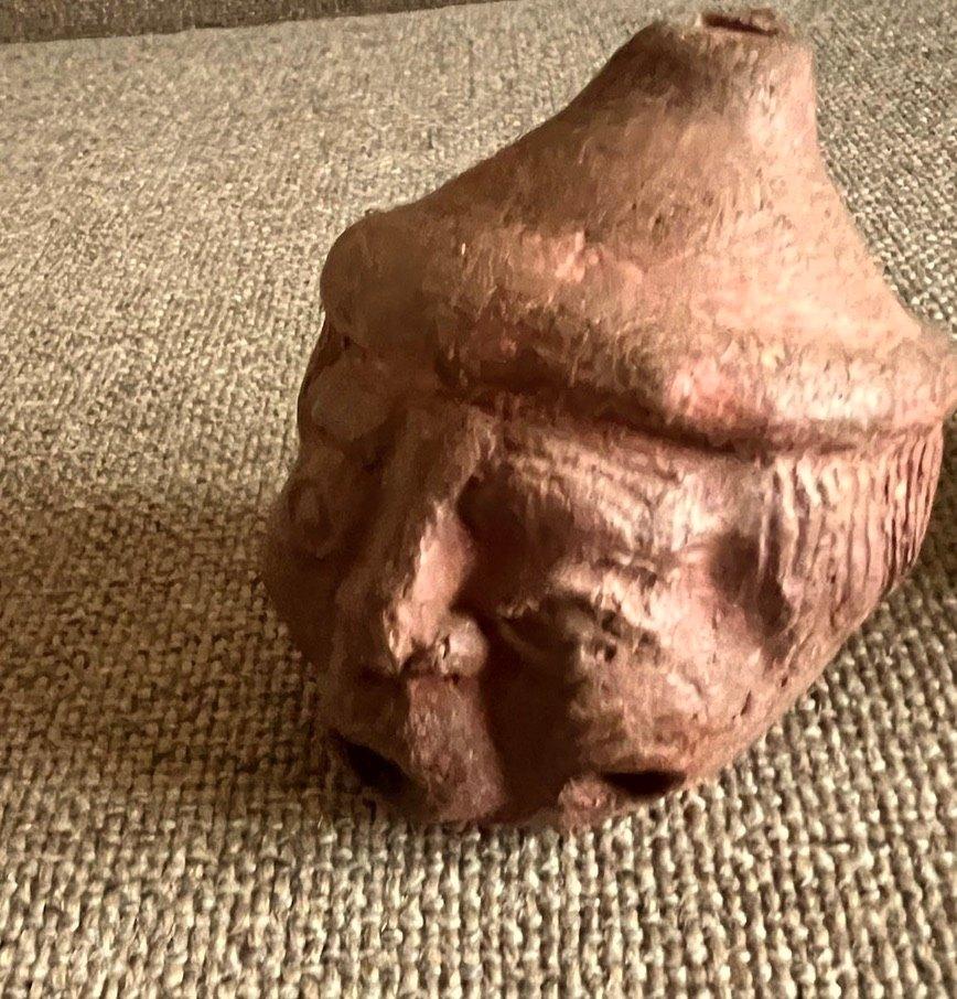 Keramiek beeldje, fluitje, Antiek en Kunst, Ophalen of Verzenden