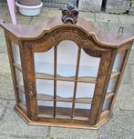 Landelijke barok brocante vintage muur vitrinekastje, Ophalen, 25 tot 50 cm, 50 tot 100 cm, Minder dan 100 cm
