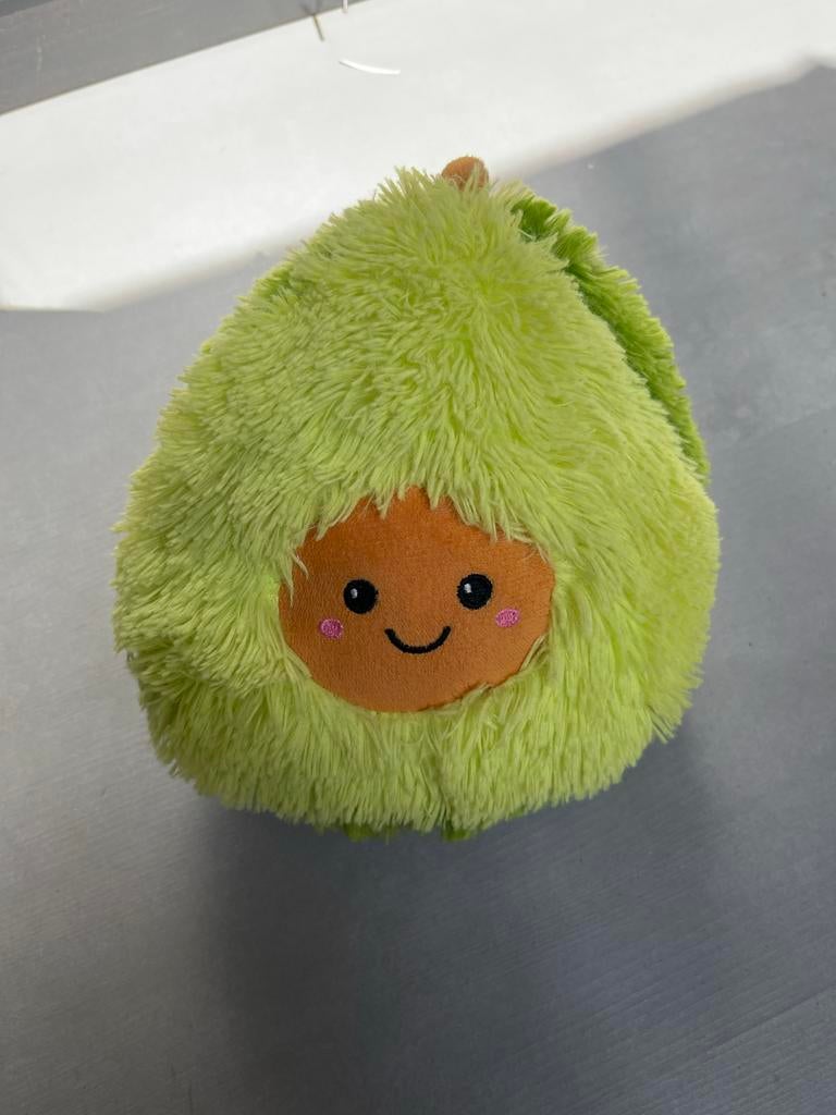 Leuke avocado knuffel, Kinderen en Baby's, Speelgoed | Knuffels en Pluche, Groen, Overige merken, Overige karakters, Overige typen