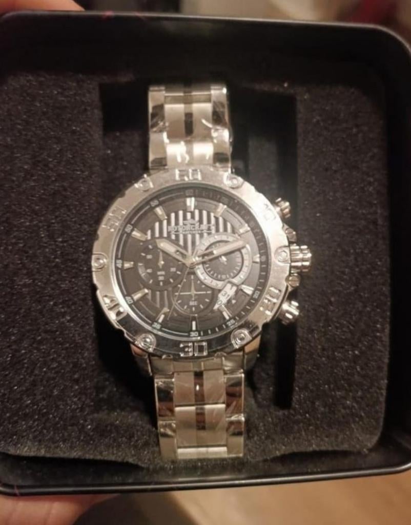 Rotocrahorloge nieuw in de doos met echtheidcerticaat tekoop, Ophalen of Verzenden, Nieuw, Staal, Overige merken