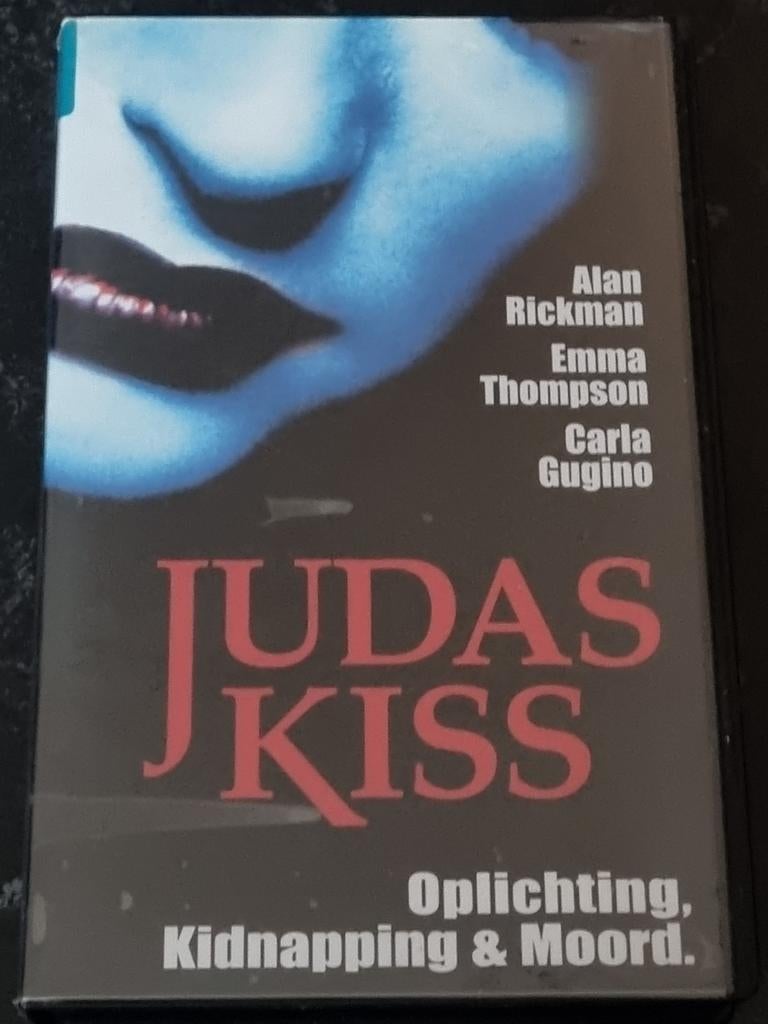 Judas Kiss VHS - Thriller met Alan Rickman, Vanaf 16 jaar, Ophalen of Verzenden, Gebruikt, Thrillers en Misdaad
