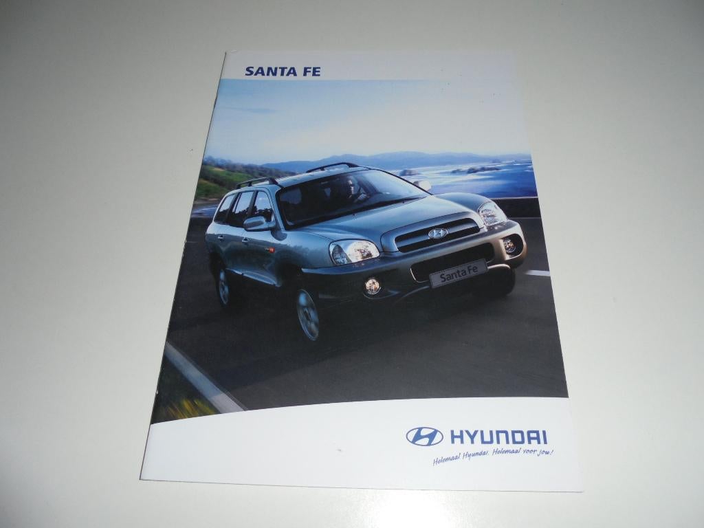 brochure Hyundai Santa Fé  2005, Ophalen of Verzenden, Nieuw, Overige merken