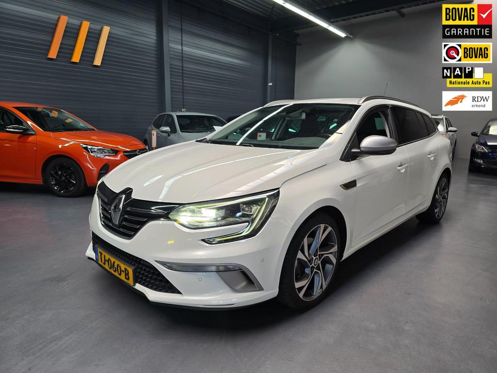 Renault Mégane Estate 1.5 dCi GT-Line MASSAGE LED CAMERA NA, Auto's, Renault, Gebruikt, 4 cilinders, Parkeersensor, Wit