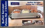 Prima Donna Buffet-Serveer plateau met rechaud, 3 pannen, Witgoed en Apparatuur, Ophalen, Zo goed als nieuw
