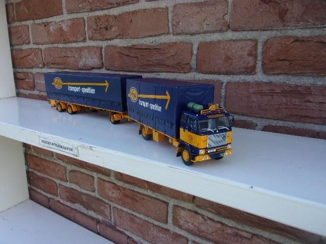 Tekno  Volvo  F88  van  A. S. G., Ophalen of Verzenden, Nieuw, Bus of Vrachtwagen, Tekno