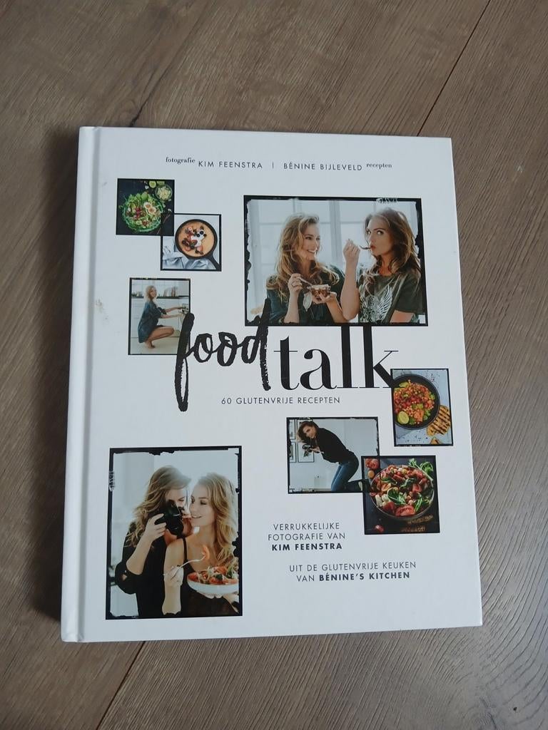 Foodtalk: 60 Glutenvrije Recepten - Kim Feenstra, Boeken, Kookboeken, Hoofdgerechten, Ophalen of Verzenden, Zo goed als nieuw