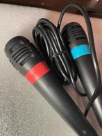 2 Singstar microfoons, Muziek, Ophalen of Verzenden, Zo goed als nieuw, 3 spelers of meer