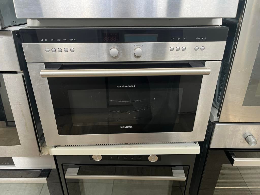 Siemens quantumSpeed Inbouw Oven met Magnetronfunctie 45x60, Gebruikt, Hete lucht, 60 cm of meer, Ophalen of Verzenden
