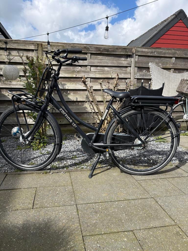 Elektrische Cortina E-U4 2024 Mat Zwart 50cm, 47 tot 51 cm, Ophalen of Verzenden, Gebruikt, Cortina