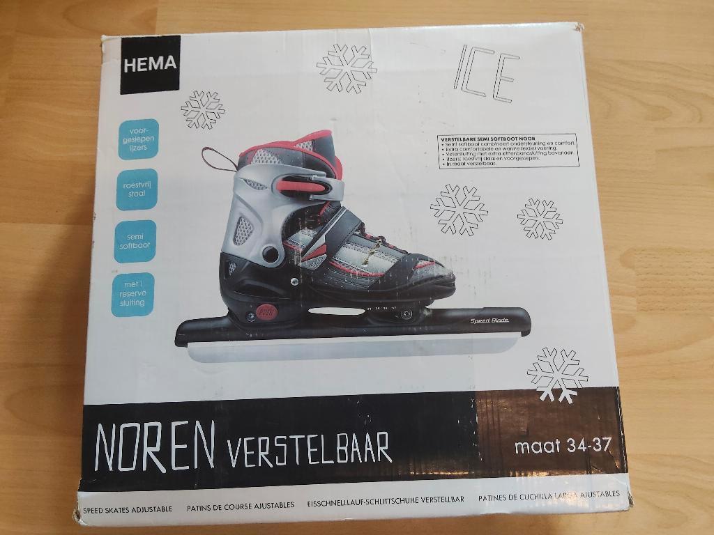 Schaatsen Hema. Maat 34-37 verstelbaar, Sport en Fitness, Schaatsen, Ophalen, Zo goed als nieuw, Overige typen, Overige merken