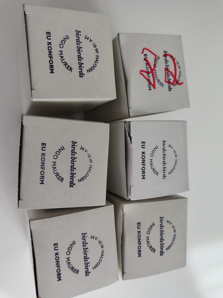 Ingo maurer birds birds birds reserve lampen, Ophalen of Verzenden, Nieuw