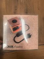 Calex creations lamp blok zonder lamp rose/zilver en zwart, Ophalen, Zo goed als nieuw