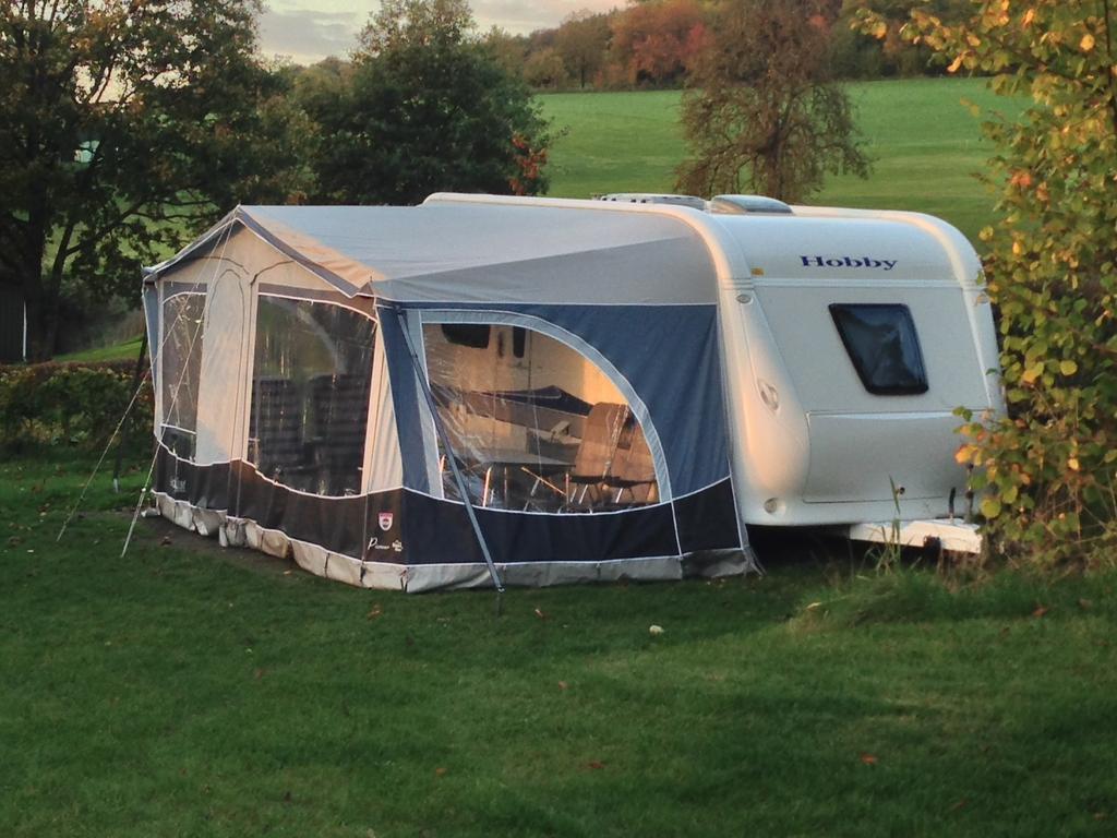 Isabella Walker voortent 4,65m + extras o.a. Hobby caravan, Ophalen, Gebruikt, Polyester, Isabella