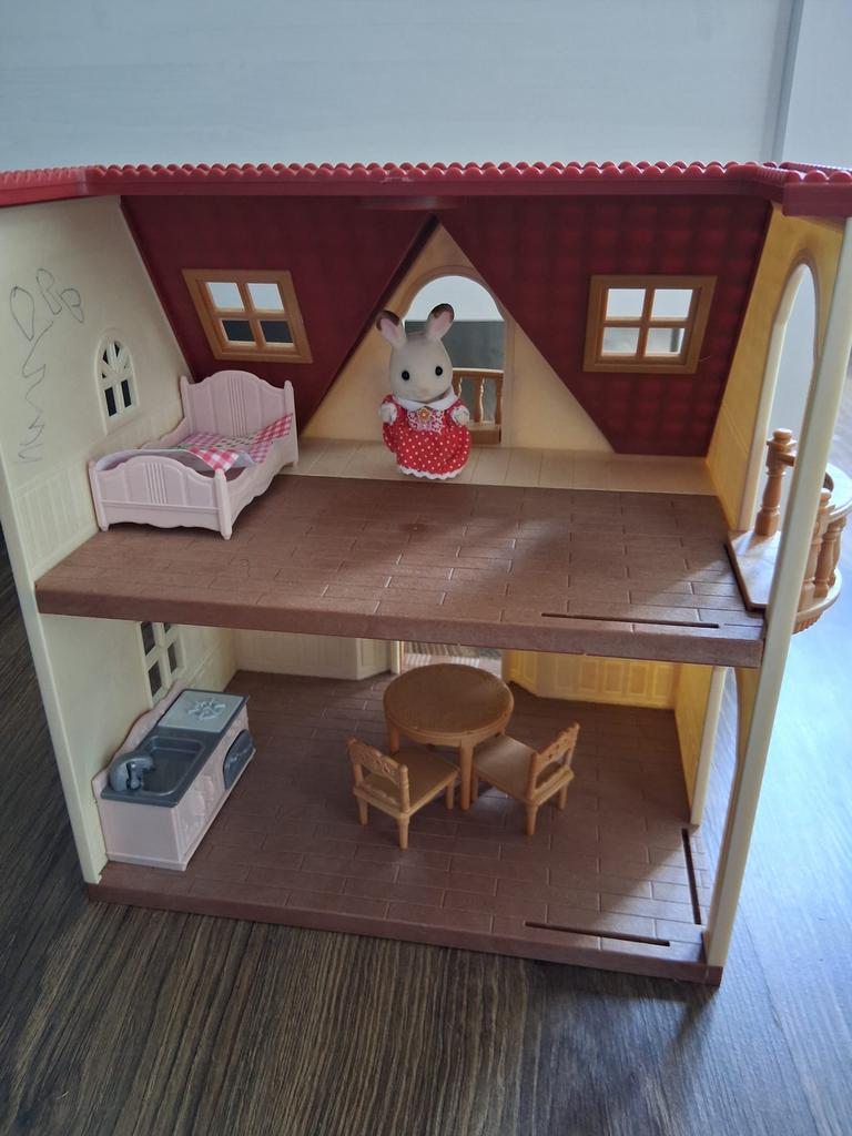 Sylvanian family speelhuis, Ophalen, Zo goed als nieuw, Poppenhuis