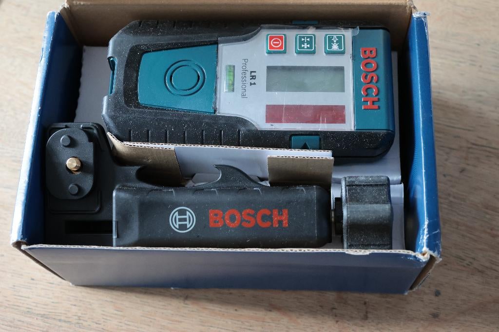 Bosch LR1 ontvanger voor rotatielaser  NIEUW, Ophalen of Verzenden, Nieuw, Afstand
