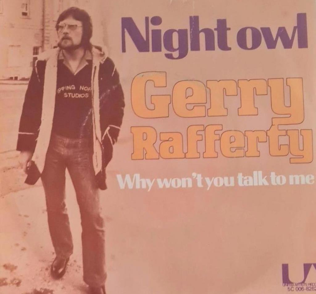 GERRY RAFFERTY  - NIGHT OWL, Ophalen of Verzenden, Gebruikt