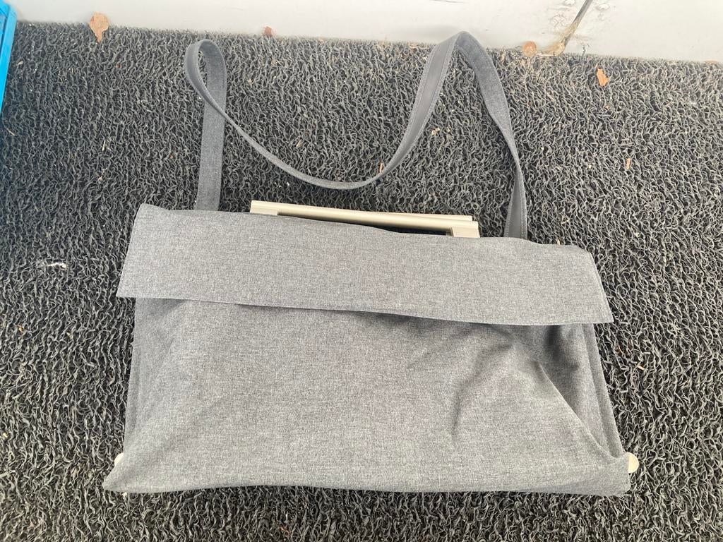 Philippe Starck for Samsonite tas, grijs, Ophalen of Verzenden, Zo goed als nieuw, Grijs, 30 cm of meer