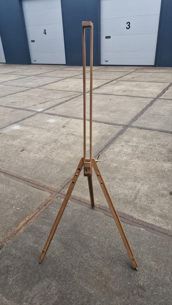 Houten schildersezel. Mobiele met tas, acrylverf en potloden, Ophalen of Verzenden, Ezel