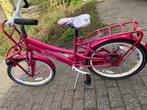 Roze Volare kinderfiets 20 inch met voordrager, Ophalen of Verzenden, Gebruikt, 16 tot 20 inch